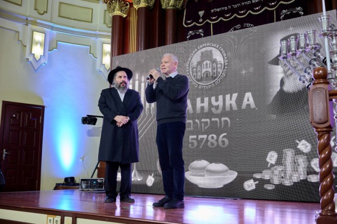 Мер Харкова привітав єврейську громаду з Ханукою